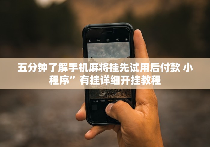 五分钟了解手机麻将挂先试用后付款 小程序”有挂详细开挂教程