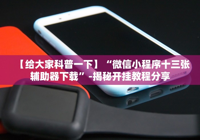 【给大家科普一下】“微信小程序十三张辅助器下载”-揭秘开挂教程分享