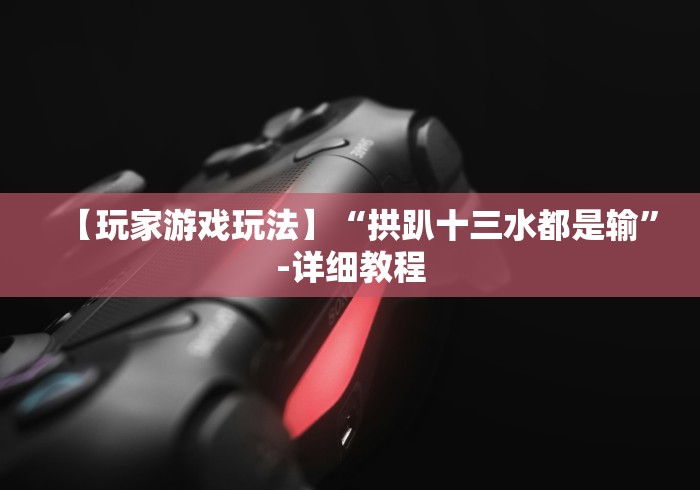 【玩家游戏玩法】“拱趴十三水都是输”-详细教程 【玩家游戏玩法】“拱趴十三水都是输”-详细教程