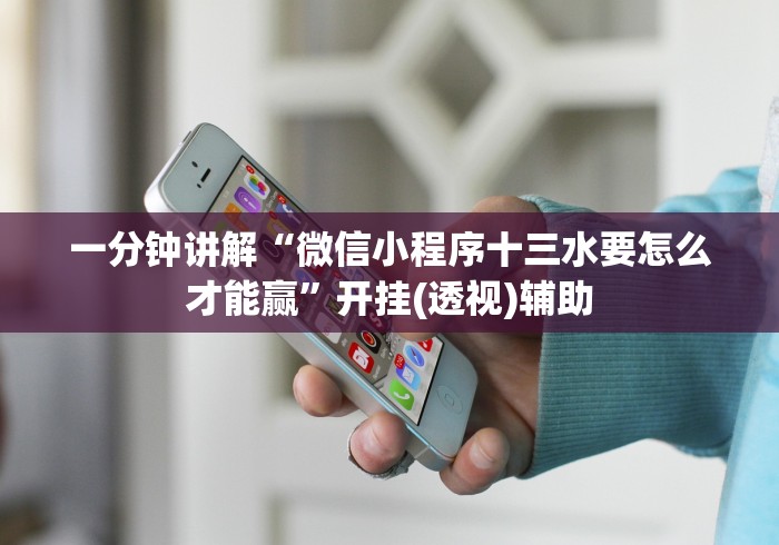 一分钟讲解“微信小程序十三水要怎么才能赢”开挂(透视)辅助
