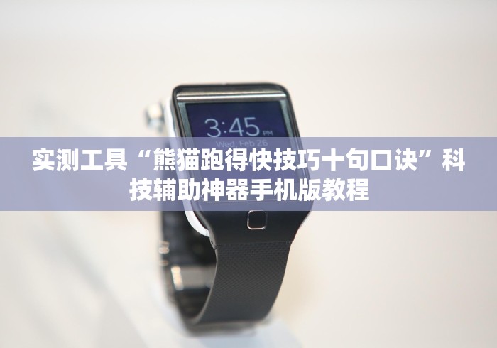 实测工具“熊猫跑得快技巧十句口诀”科技辅助神器手机版教程