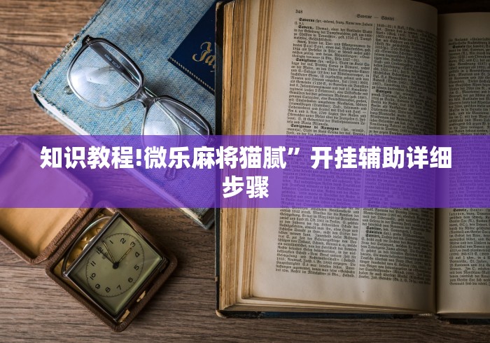 知识教程!微乐麻将猫腻”开挂辅助详细步骤