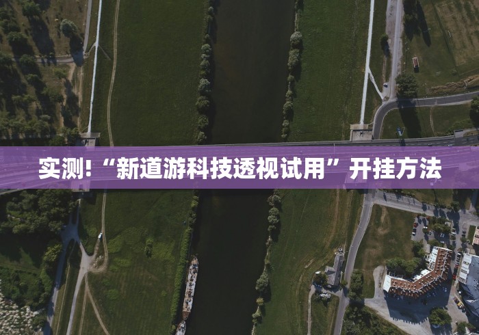 实测!“新道游科技透视试用”开挂方法