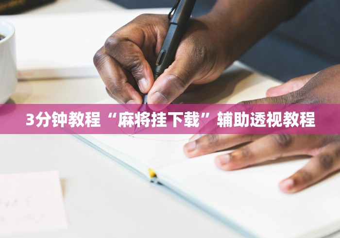 3分钟教程“麻将挂下载”辅助透视教程