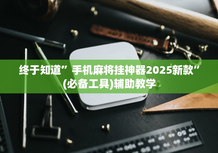 终于知道”手机麻将挂神器2025新款”(必备工具)辅助教学