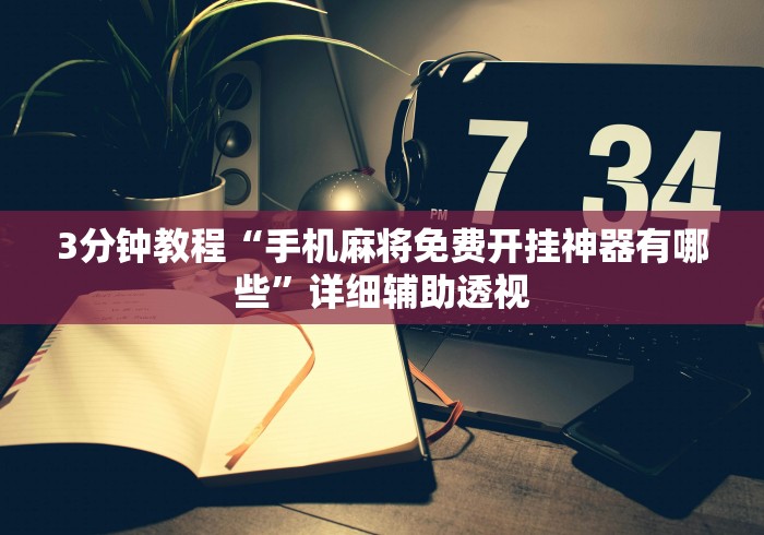 3分钟教程“手机麻将免费开挂神器有哪些”详细辅助透视