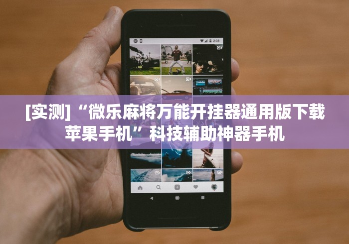 [实测]“微乐麻将万能开挂器通用版下载苹果手机”科技辅助神器手机