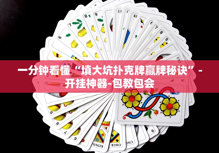 一分钟看懂“填大坑扑克牌赢牌秘诀”-开挂神器-包教包会
