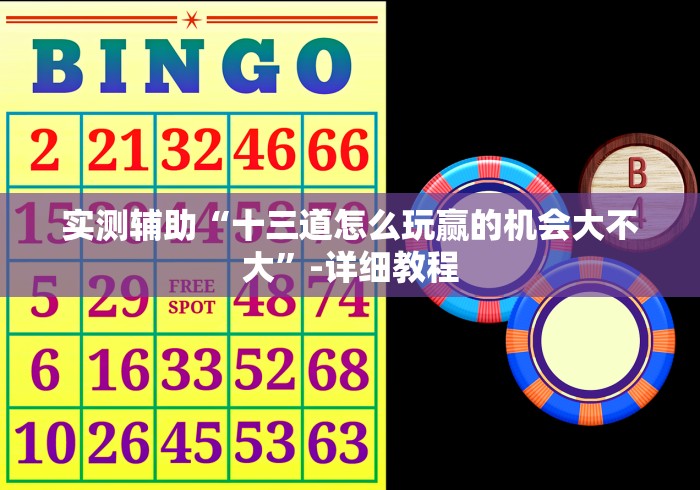 实测辅助“十三道怎么玩赢的机会大不大	”-详细教程