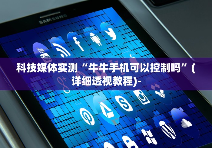 科技媒体实测“牛牛手机可以控制吗”(详细透视教程)-