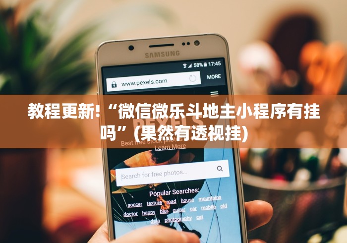 教程更新!“微信微乐斗地主小程序有挂吗”(果然有透视挂)