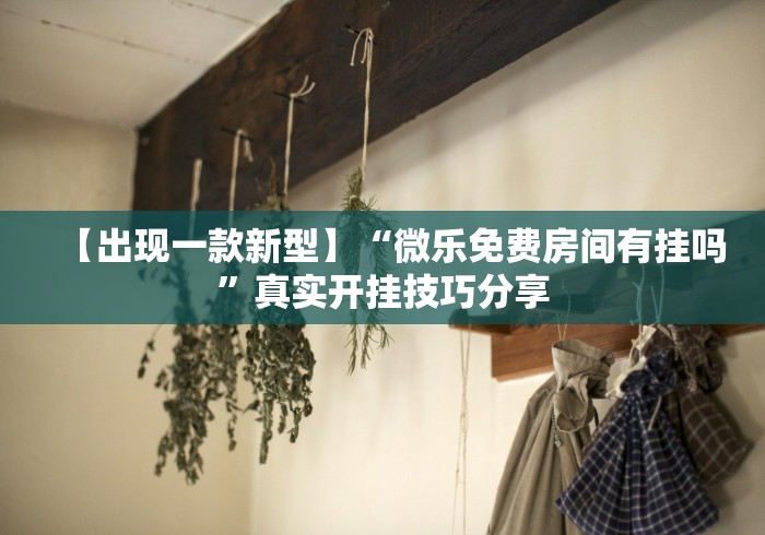 【出现一款新型】“微乐免费房间有挂吗”真实开挂技巧分享