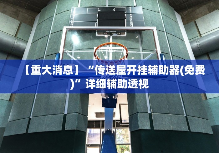 【重大消息】“传送屋开挂辅助器(免费)	”详细辅助透视