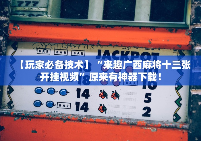【玩家必备技术】“来趣广西麻将十三张开挂视频	”原来有神器下载！