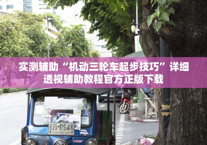实测辅助“机动三轮车起步技巧	”详细透视辅助教程官方正版下载