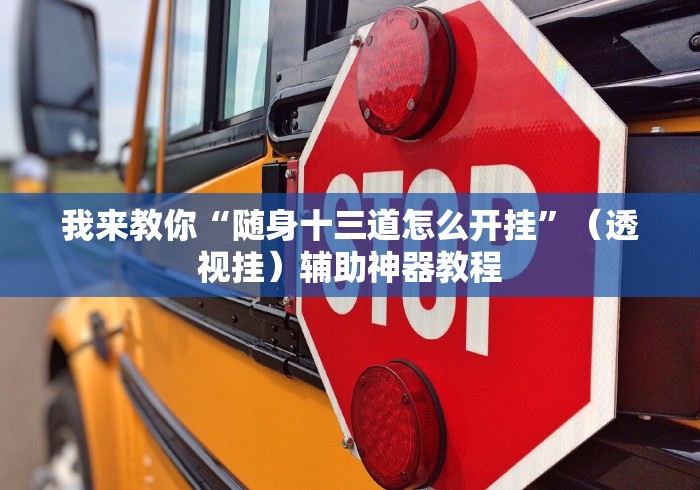 我来教你“随身十三道怎么开挂	”（透视挂）辅助神器教程