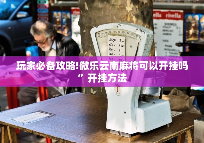 玩家必备攻略!微乐云南麻将可以开挂吗”开挂方法